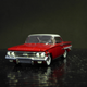 Illustration for article titled Hot Sixty 4th: Johnny is Red all over Cars N Coffee